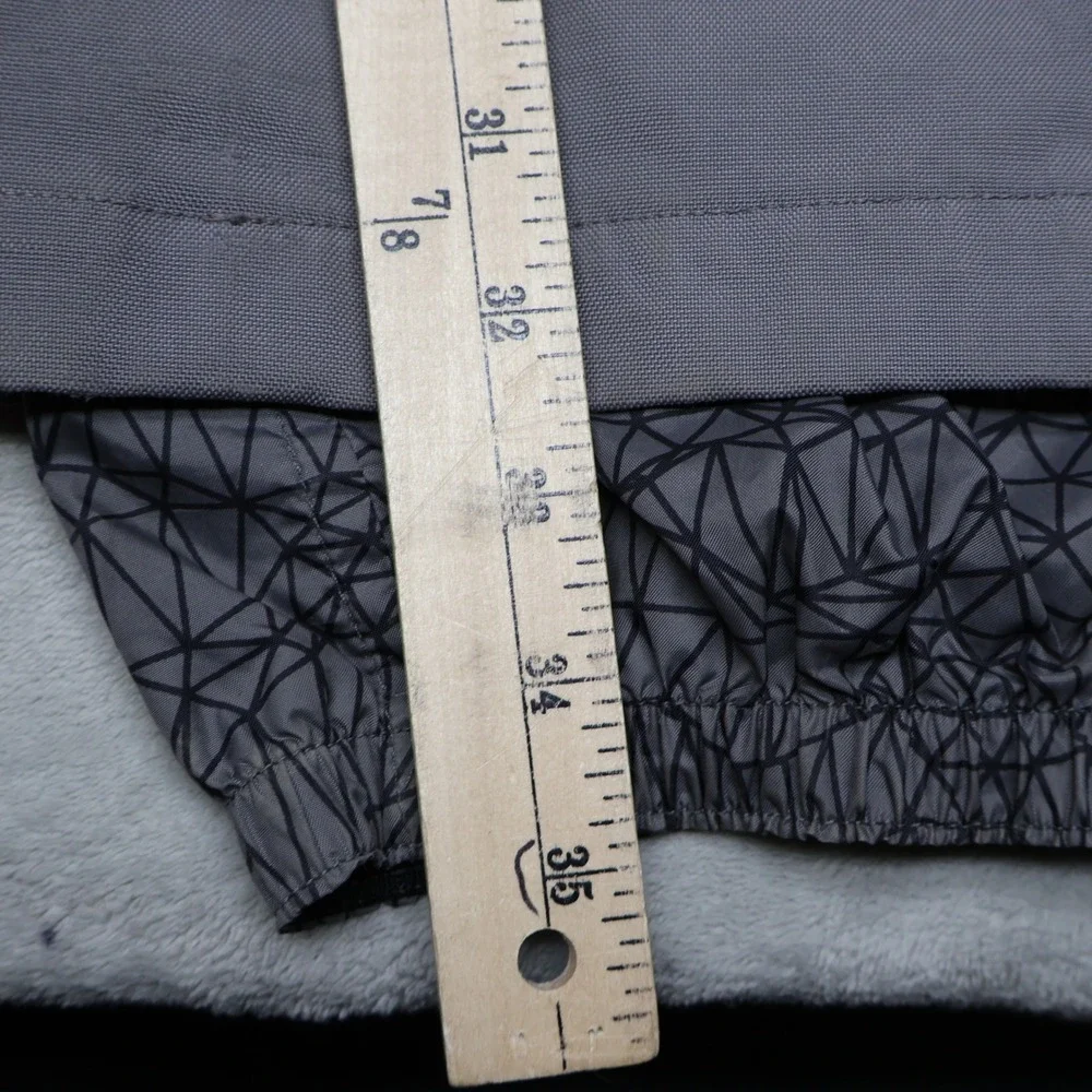 North Face Snow Pants Men Large Gray Cargo Waterproof Wind Rain Ski Winter 33x32